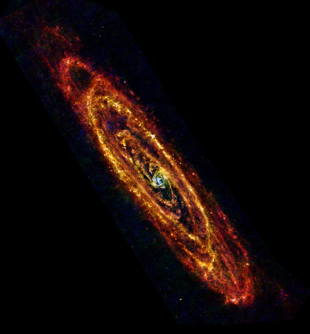 Andromeda: Herschel Observatory, Europe